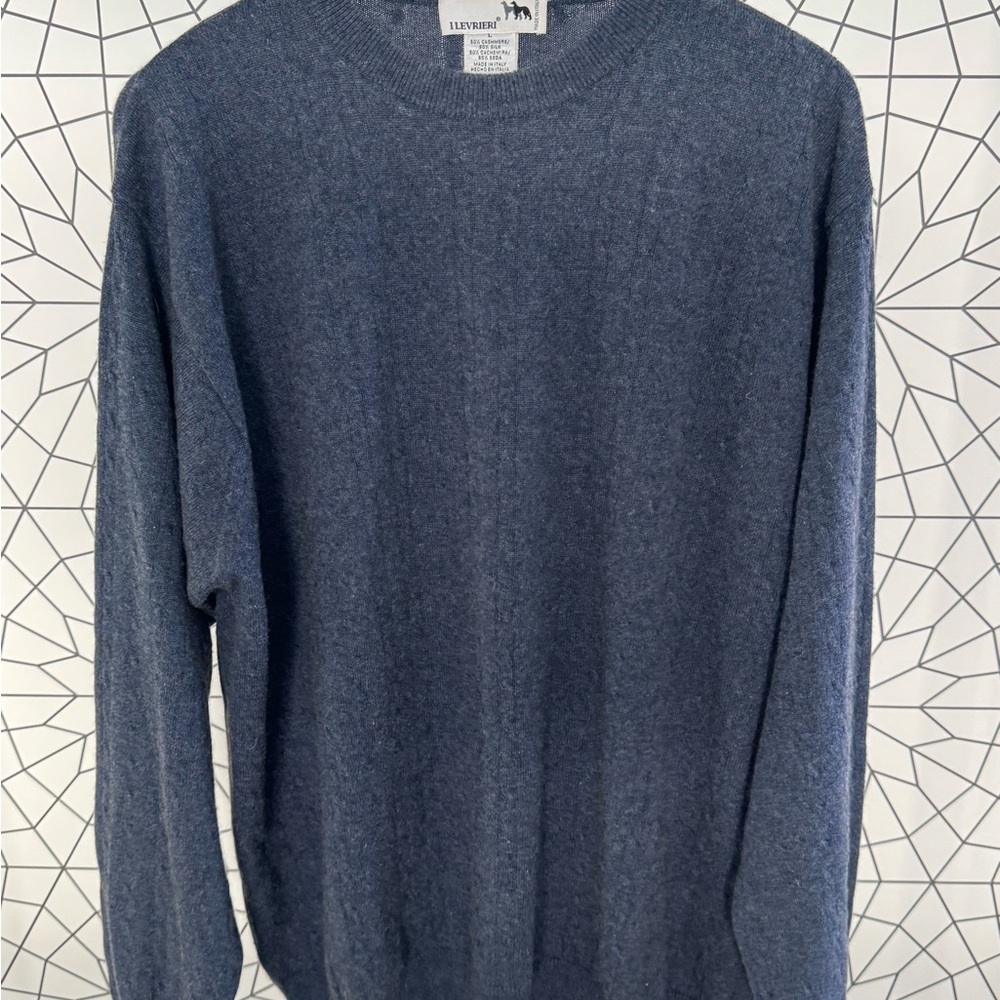 I Leveieri Mens Cashmere / Silk Sweater